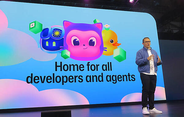 ソースコードのリポジトリに留まらずにAIエージェントが実行される場所としてのGitHubを訴求