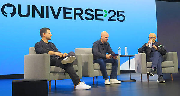 GitHubのエンジニア2名を交えて語るSatya Nadella氏