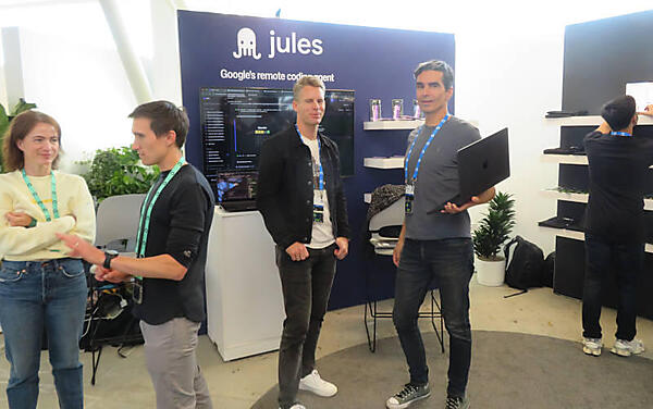 GoogleのコーディングアシスタントのJulesもブースを出展