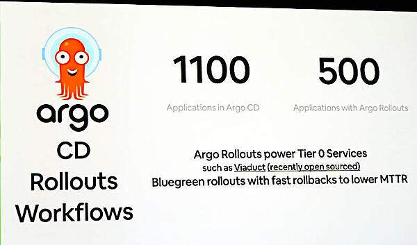 ArgoCDで本番に展開。マイクロサービスはViaductで構成されている
