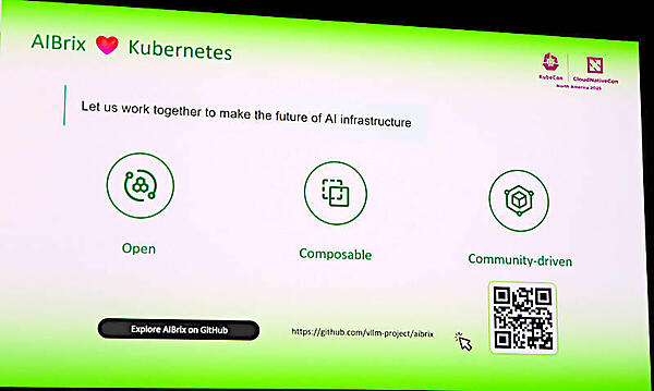 AIBrixとKubernetesのソフトウェア、そしてコミュニティとの親和性を強調