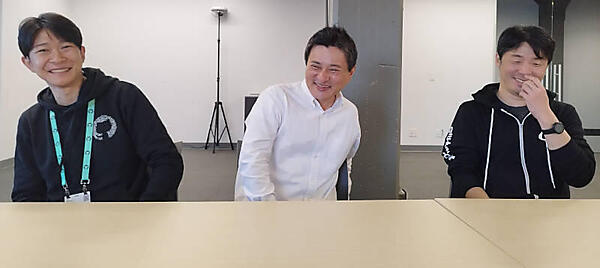 最後は笑顔で座談会終了