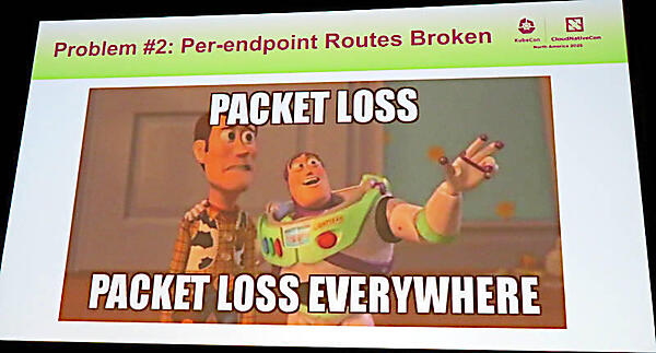 1.12では同じノードからのパケットがロストしてしまうという問題点が発生