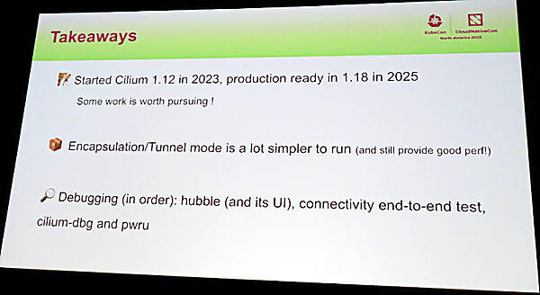 2年かけてコミュニティとともにCiliumを諦めなかったことが成功のポイントか