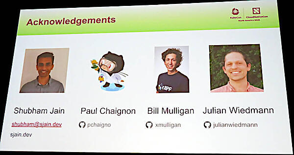 Ciliumのメンテナーの協力なしではこの実装は困難だったと説明