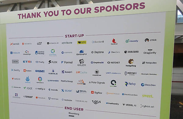 スタートアップとエンドユーザーという枠があるのもKubeConならでは