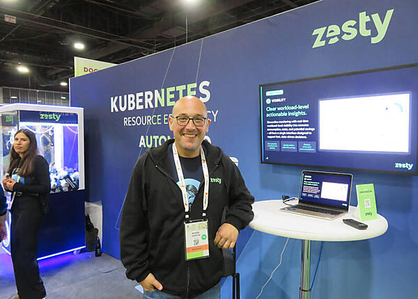 Kubernetesのコストを最適化するZestyのブース