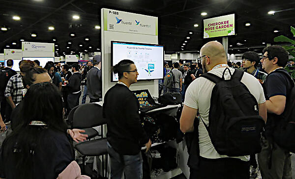 オブザーバビリティツールであるFluentdとFluent Bitのブース