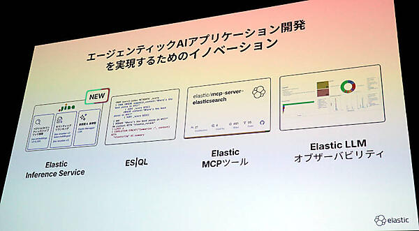 従来から提供しているESQL、MCPのためのツール、オブザーバビリティツールをJina on EISに提供