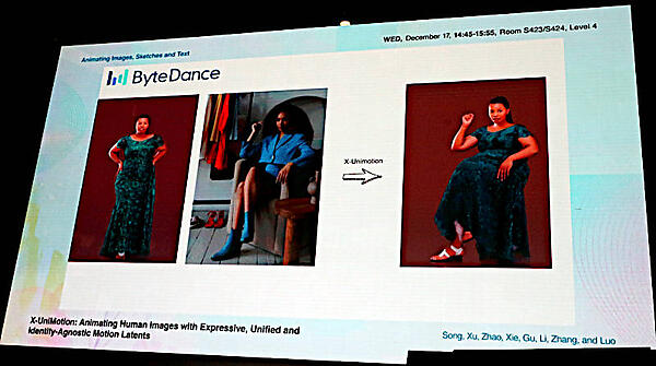 ByteDanceのペーパー、2つの写真からポーズや服装を合成する