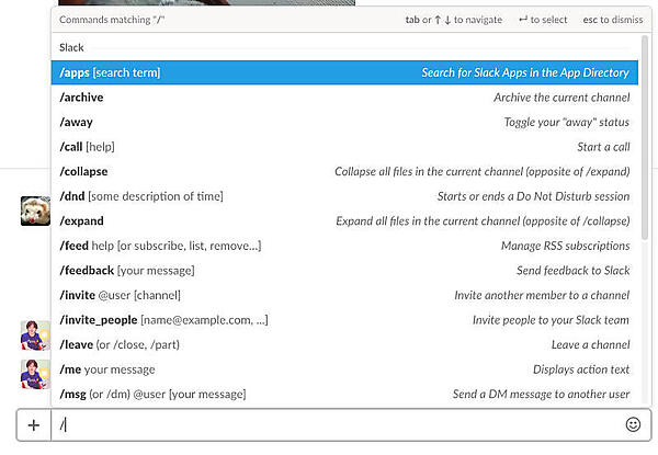 スラッシュコマンド