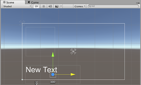 ゲーム画面左下にScoreを配置