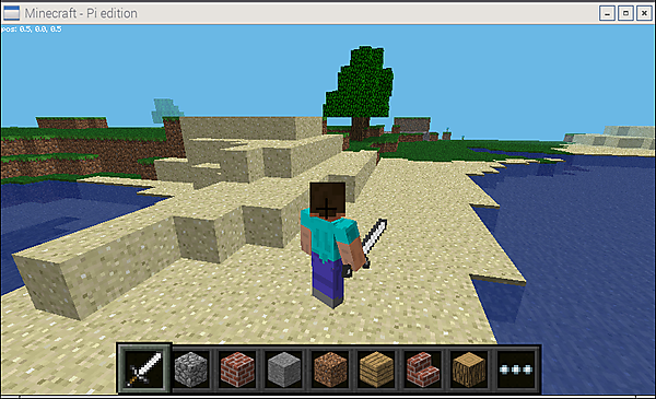 Minecraft Piの世界