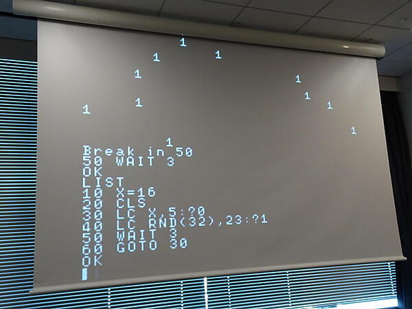 簡単なゲームをライブコーディング