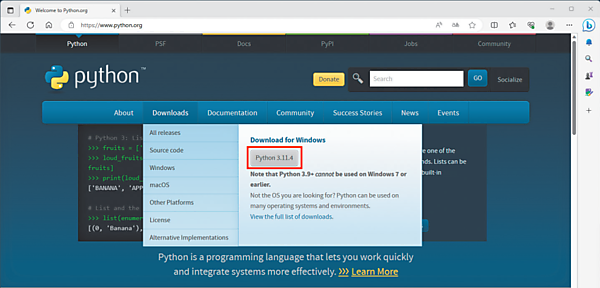 [Downlowds]クリック後