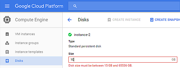 Compute EngineのPersistent Disksオンラインリサイジング