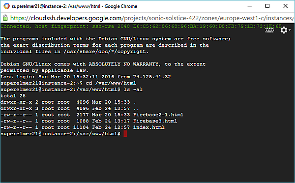 ドキュメントルートとHTMLファイル