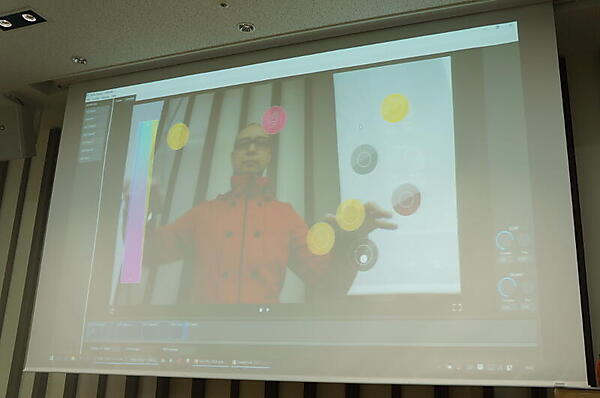 KAGURAで演奏している画面