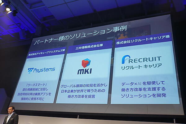 パートナー各社の働き方改革ソリューション