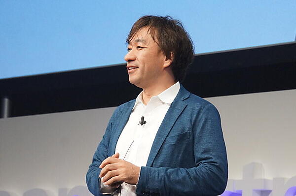 日本マイクロソフトの西脇資哲氏（業務執行役員 エバンジェリスト）