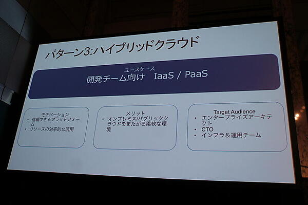 パターン3：ハイブリッドクラウド