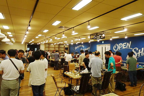 自由に技術談義しているところ