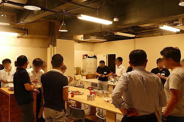 コロナ禍前のイベントでの懇親会