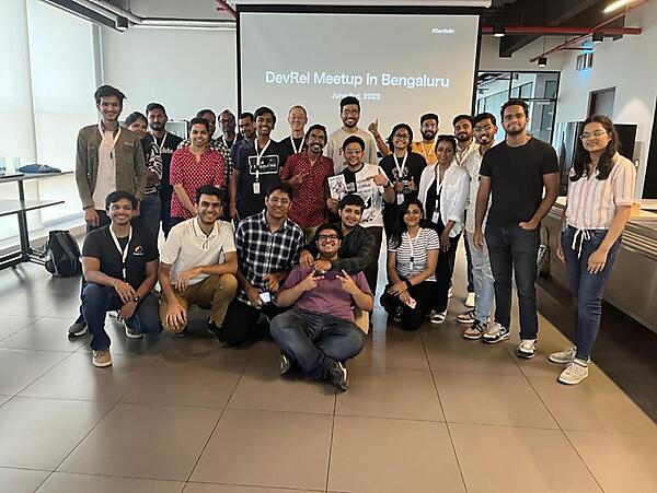 DevRel Meetup in Bangalore #2の様子