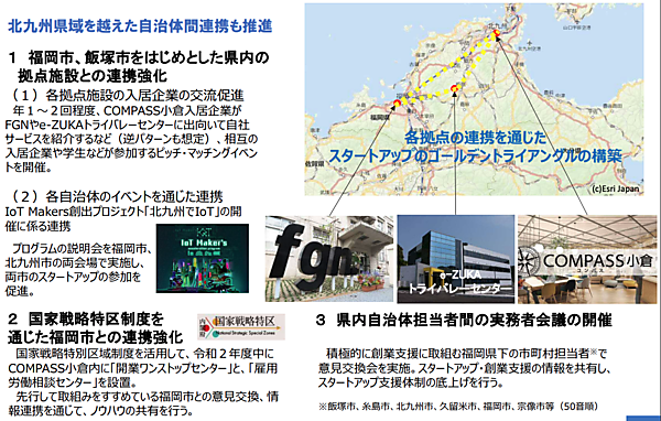 北九州県域を越えた自治体間連携も推進