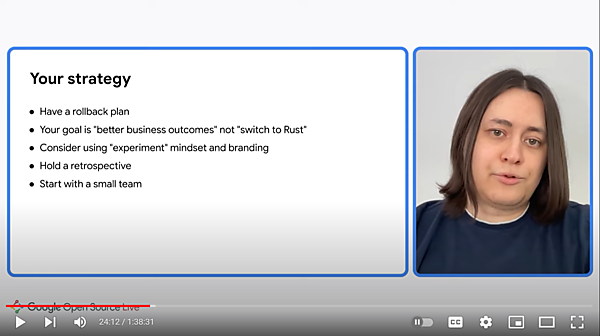 コードベースの移行に関するセッションで紹介された戦略