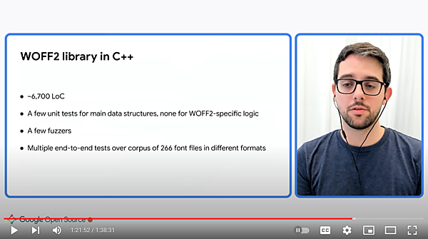 C++によるWOFF2には単体テストが存在しないコードが多数存在した