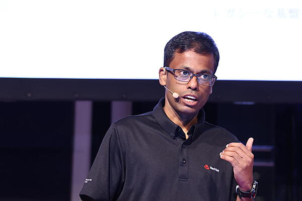 Red HatのAhilan Ponnusamy氏(APAC Office of Technology, GTM Specialist, App Platform)
