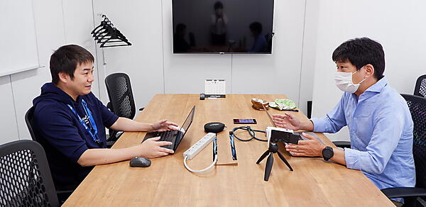 チームの輪を重んじる岩崎氏は受け答えも明るく柔らかい