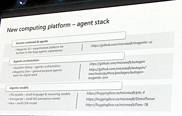Microsoft Researchによる新しいエージェントベースのソフトウェアスタック