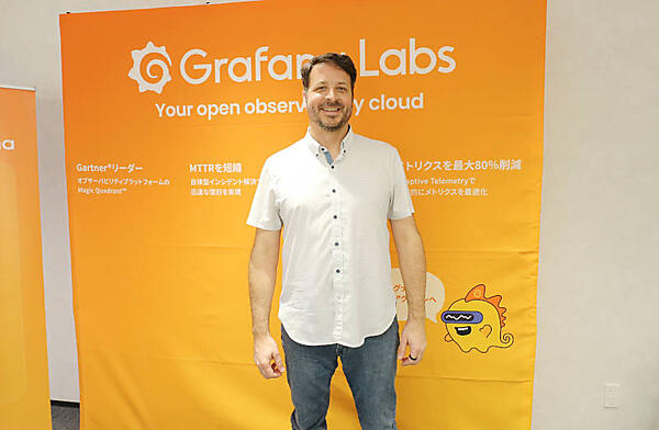 インタビューに答えたMarc Chipouras氏