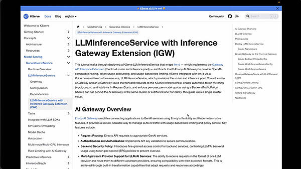 再度、KServeのドキュメントサイトから解説