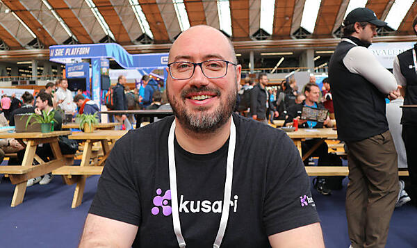 インタビューに応えるKusariのCEO、Tim Miller氏