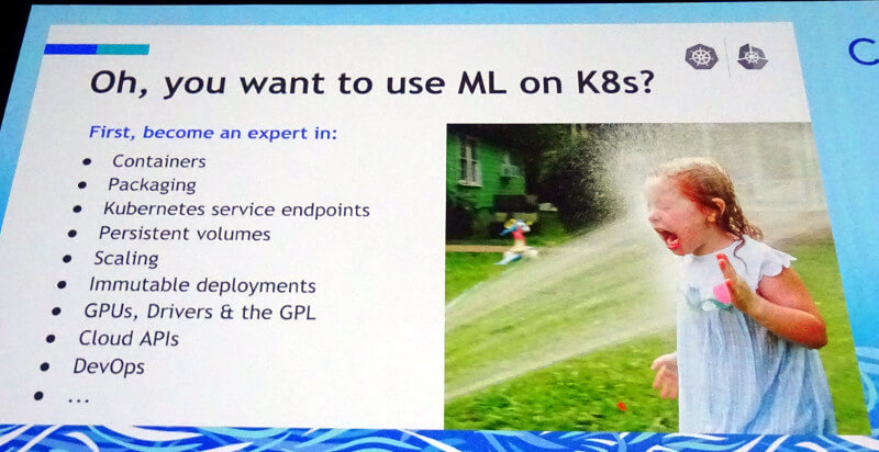 機械学習をKubernetesで実装するのは大変